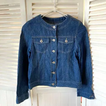 NATURAL BEAUTY BASIC 노카라 데님 자켓