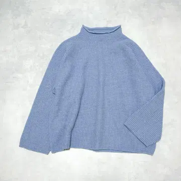 마오메이드 Mao made 울 혼방 하이넥 보틀넥 일본제