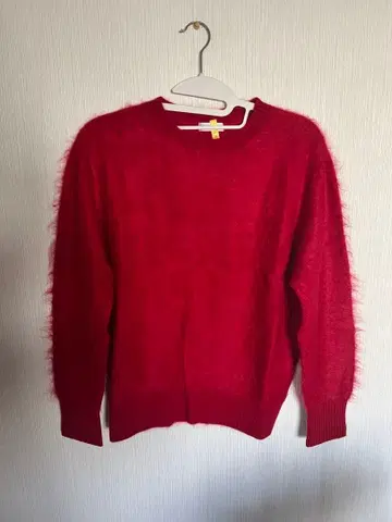 BEAUTY&YOUTH 빨간색 긴팔 니트 스웨터