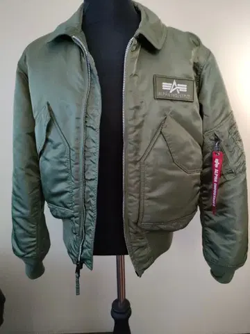미착용 새상품! Alpha Industries 밀리터리 자켓 M