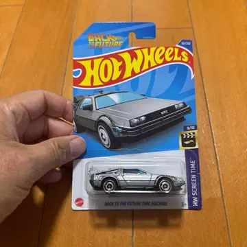 Hot Wheels 백 투 더 퓨처 타임머신 드로리안
