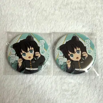 귀멸의 칼날 난자타운 캔뱃지 무이치로