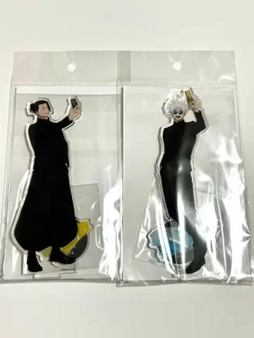 주술회전 쥬쥬HONPO 아크릴 스탠드 고죠 사토루 게토 스구루 2점 세트