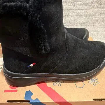 르꼬끄 스포르티브 블랙 스웨이드 부츠 24.0