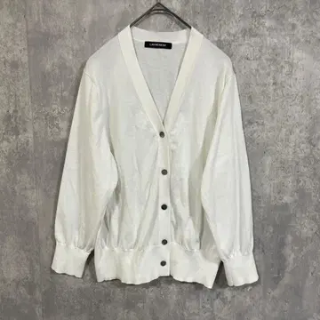 LAUTREAMONT 로트레아몽 긴팔 가디건 얇은 소재 화이트 38