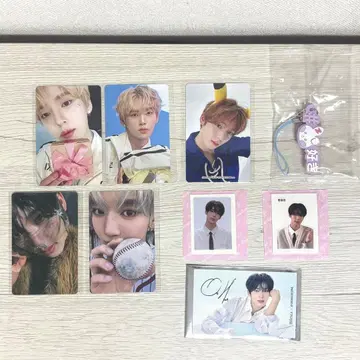 ZEROBASEONE 한유진 트레이딩 카드 스티커 러버 참 묶음 판매