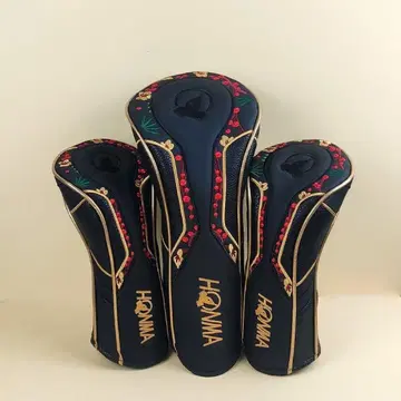 HONMA 드라이버용 골프헤드커버 3개 세트 (1.3.5.ut)