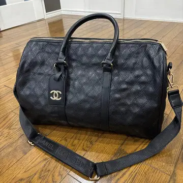 새상품! 블랙 가죽 보스턴 백!