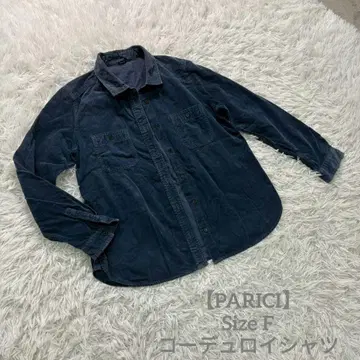 [팰리시] 긴팔 코듀로이 셔츠 무지 가을/겨울 코튼 면