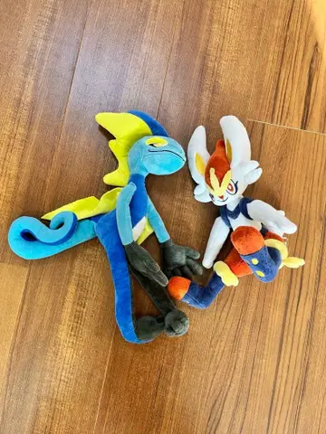 포켓몬 인텔리온 & 에이스번 봉제 인형