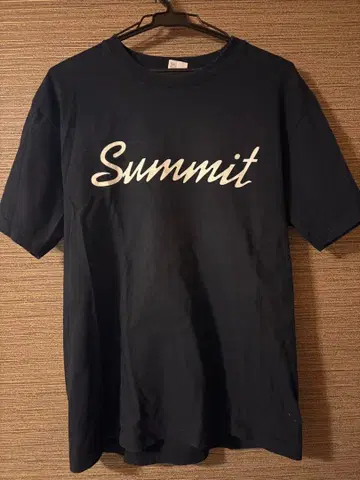Summit 티셔츠 L 사이즈 네이비