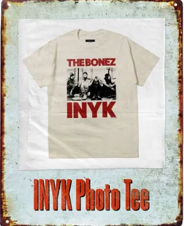 The BONEZ INYK 포토 티셔츠 XL 사이즈