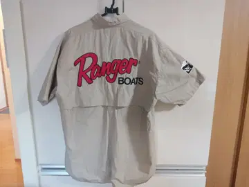 Ranger Boats 빅 로고 등 자수 M 사이즈