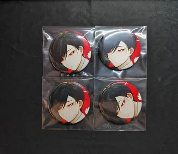 대역 Cool-B 아리아케 캔뱃지 4점 세트