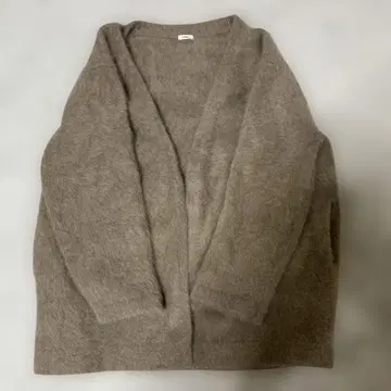 IENA 이에나 폭스 캐시미어 V넥 가디건 베이지