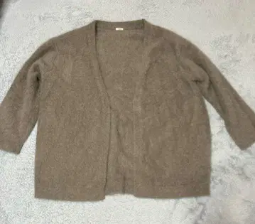 IENA 이에나 폭스 캐시미어 V넥 가디건 베이지