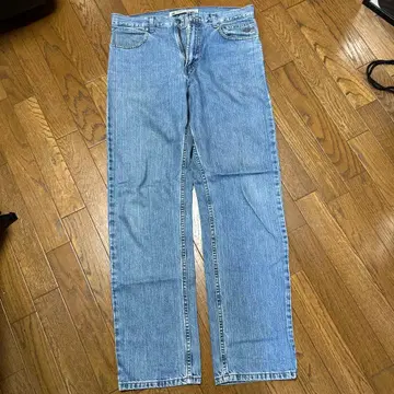 HARLEY-DAVIDSON 스트레이트 데님 라이트 블루 33인치