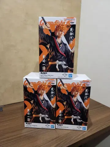 BLEACH Grandista 쿠로사키 이치고 3체 세트