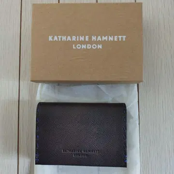 KATHARINE HAMNETT 명함지갑 새상품 유럽 브랜드