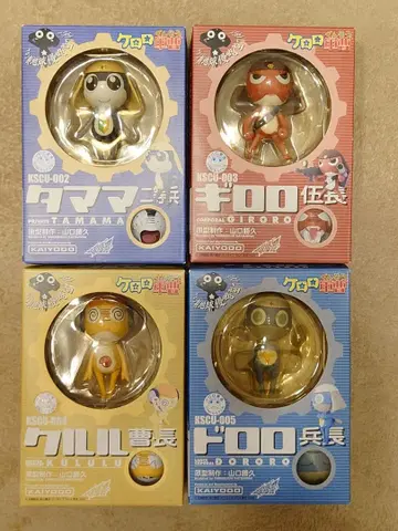 케로로 소대 케론제 지구 침략형 피규어 케로로 군사 외 4체