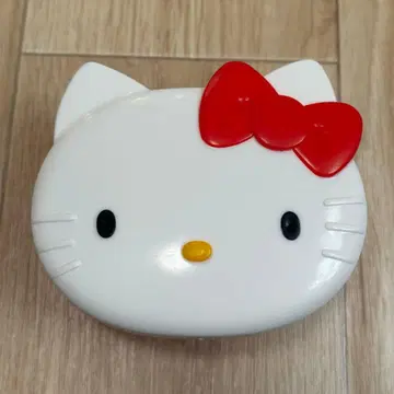 산리오 헬로키티 얼굴형 케이스 타퍼 소품함 레트로