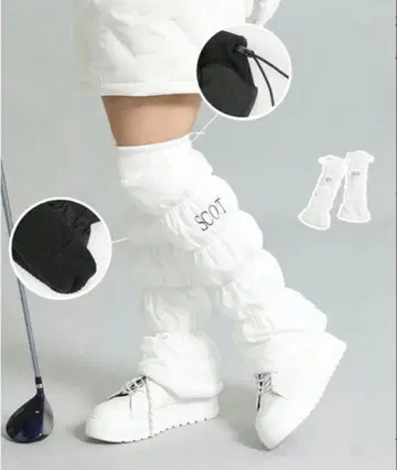 새상품 스콧 클럽 scottclub 레그 워머