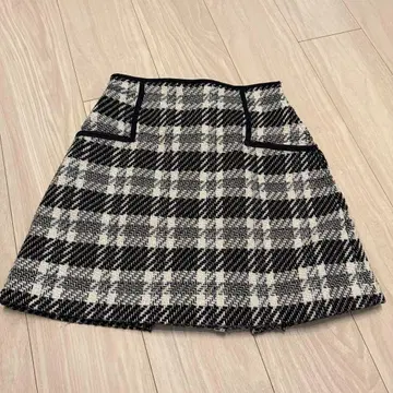 [새상품급] S 사이즈 snidel 체크 스커트