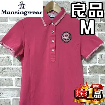 [팔로우 할인] 고품질 먼싱웨어 여성용 반팔 피케 셔츠 M 사이즈