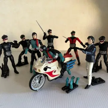 SHODO X 가면라이더 구 1호 세트