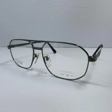 LANCEL 란셀 안경 프레임 새상품 미사용 남성용 투 브릿지