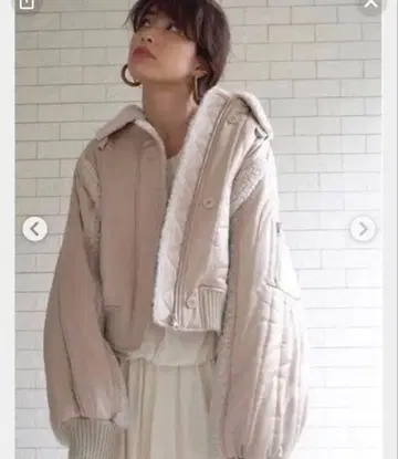 퀼팅 보아 숏 MA-1