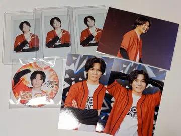 우에다 칸다이 HADO 폴라로이드 브로마이드 아크릴 스탠드 캔 배지