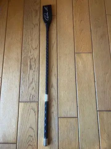 [ 증명 사진 있음 ] 크리스천 데무로 기수 친필 사인 채찍