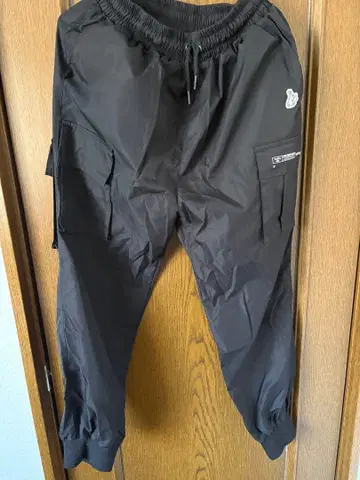 FR2 블랙 카고 팬츠