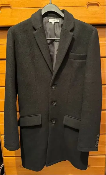 블랙 체스터 코트