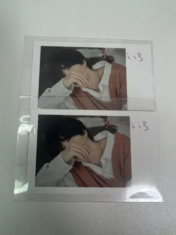 사토미 one man live 랜덤 폴라로이드 2장