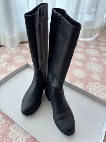 베네비스 블랙 롱 부츠