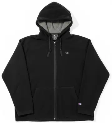 Champion 챔피온 블랙 보아 안감 플리스 자켓 XL