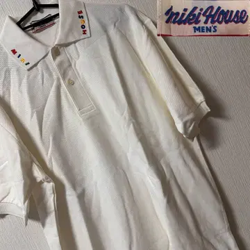 미키하우스 [미사용] 남성용 반팔 피케 셔츠