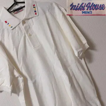 미키하우스 [미사용] 남성용 반팔 피케 셔츠