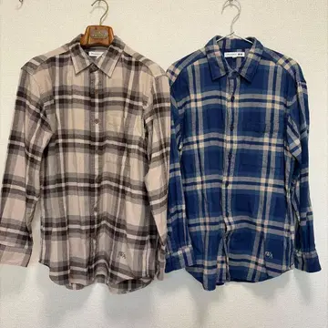 [세트] JW ANDERSON x UNIQLO 플란넬 체크 셔츠