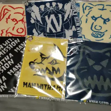 제일복권 MAN WITH A MISSION J상 핸드 타월 6종 세트