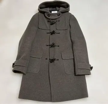 BEAUTY & YOUTH 그레이 더플 코트 M