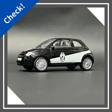 미니카 피아트 Fiat500 유벤투스 1/43 모델 미니카