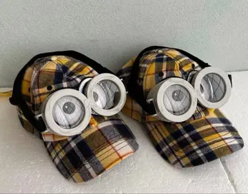 미니언 모자 고글 4종 세트 USJ 유니버설 공식