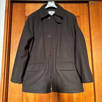 스틸 바이 핸드 라무 멜톤 하프 코트 바버