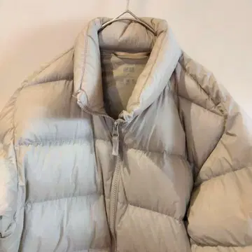 UNIQLO 울트라 라이트 다운 자켓 3D 컷 베이지 M