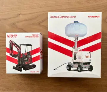 얀마 벌룬 투광기 풀백카 유압 굴삭기