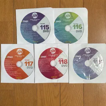 Zumba Instructor DVD 115-119 5권 세트