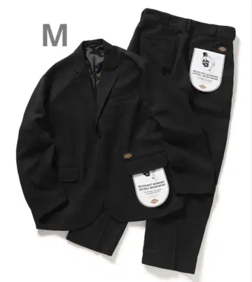 M BLACK TRIPSTER DICKIES SUIT 25FW